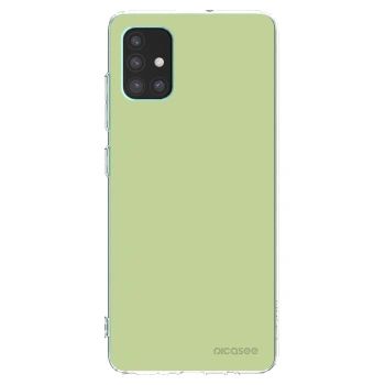 Picasee silikonový průhledný obal pro Samsung Galaxy M51 M515F - Heavenly Hints