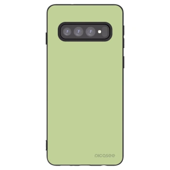 Picasee silikonový černý obal pro Samsung Galaxy S10 G973 - Heavenly Hints