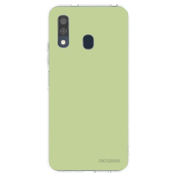 Picasee silikonový průhledný obal pro Samsung Galaxy A40 A405F - Heavenly Hints