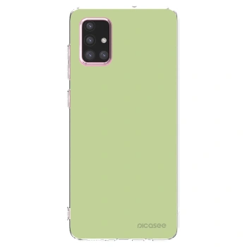 Picasee silikonový průhledný obal pro Samsung Galaxy A71 A715F - Heavenly Hints