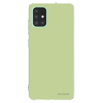 Picasee silikonový průhledný obal pro Samsung Galaxy A51 A515F - Heavenly Hints