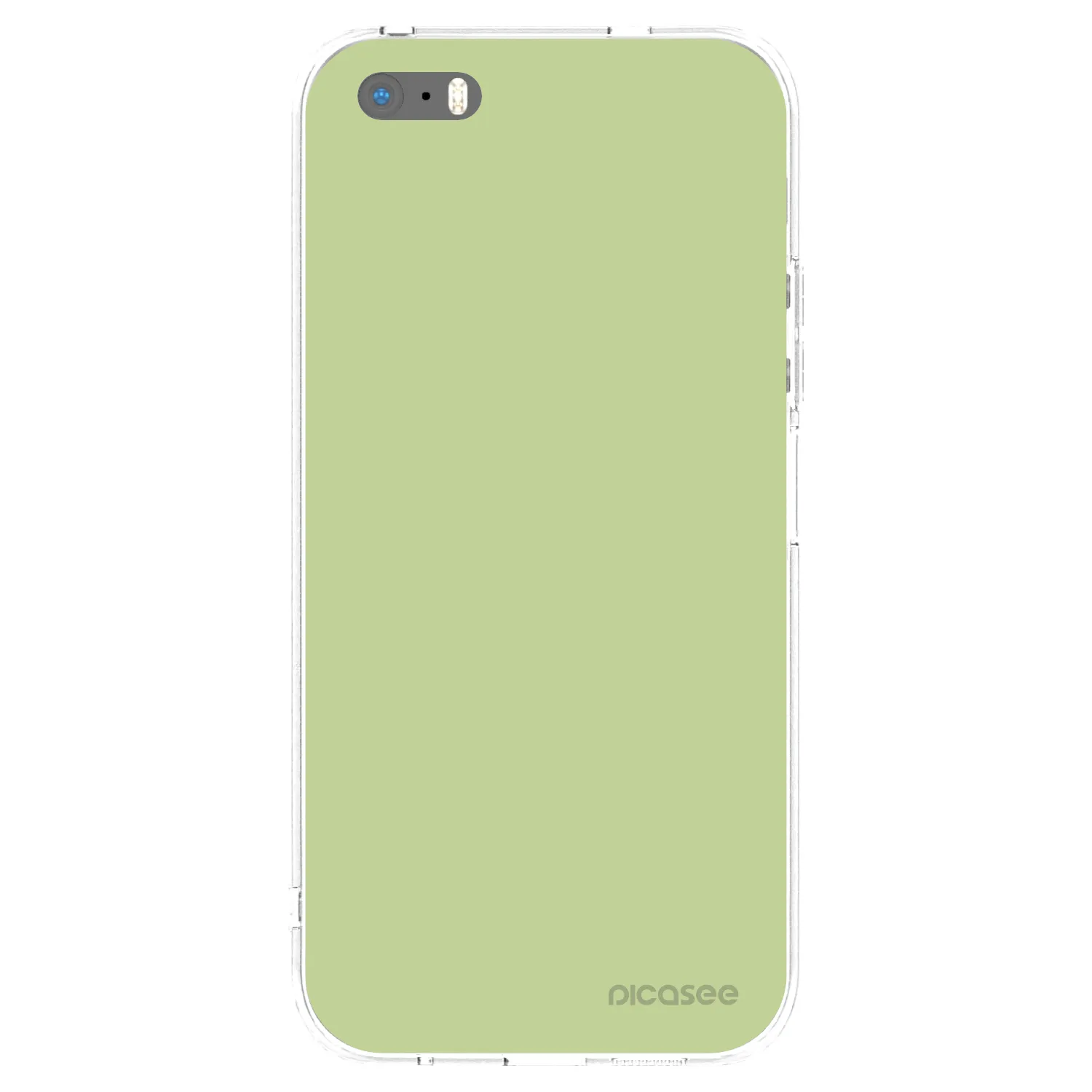 Picasee silikonový průhledný obal pro Apple iPhone 5/5S/SE - Heavenly Hints