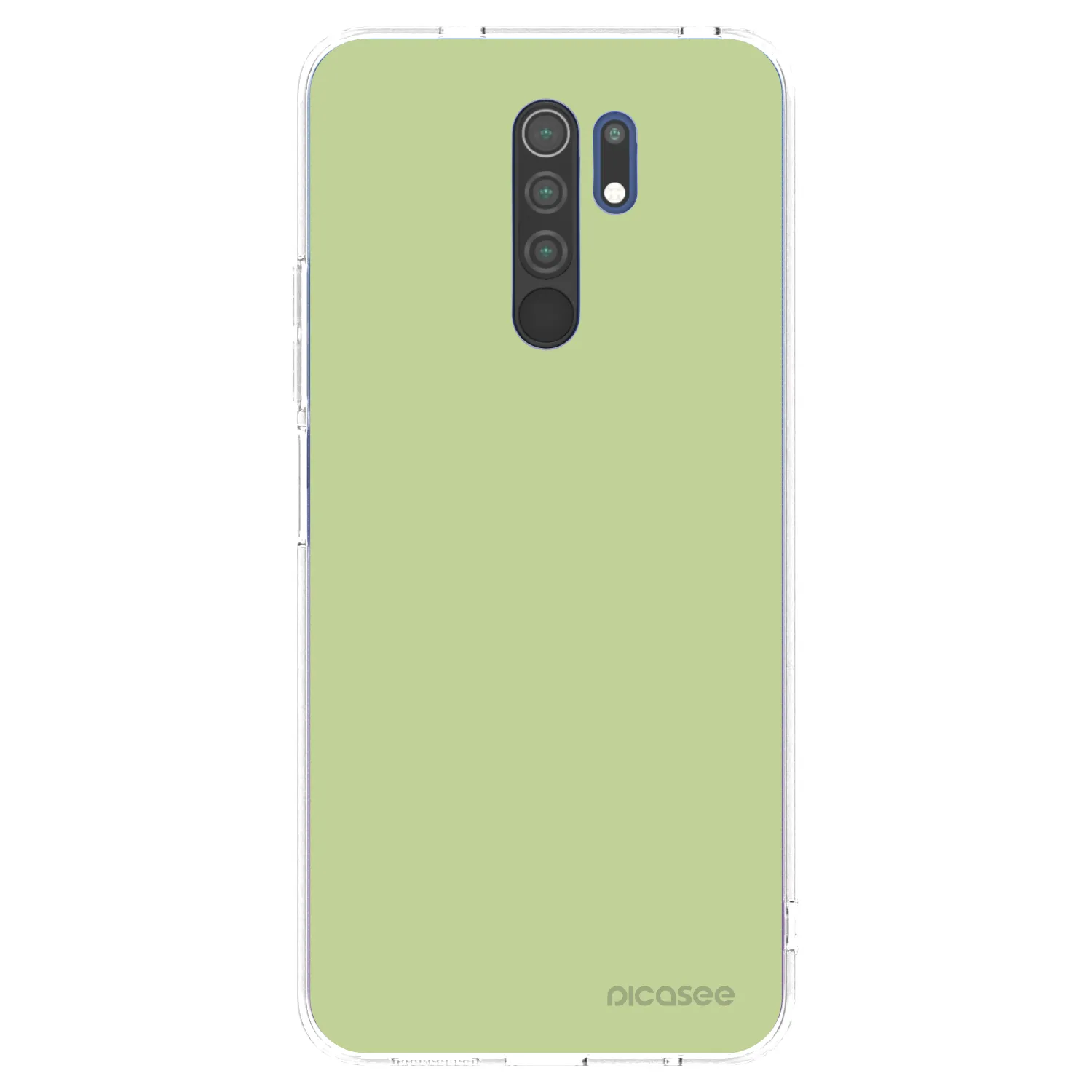 Picasee silikonový průhledný obal pro Xiaomi Redmi 9 - Heavenly Hints