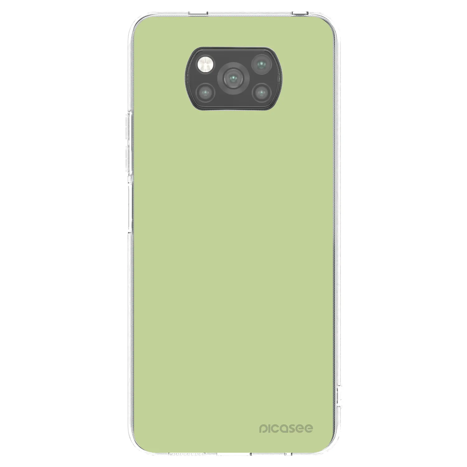 Picasee silikonový černý obal pro Xiaomi Poco X3 - Heavenly Hints