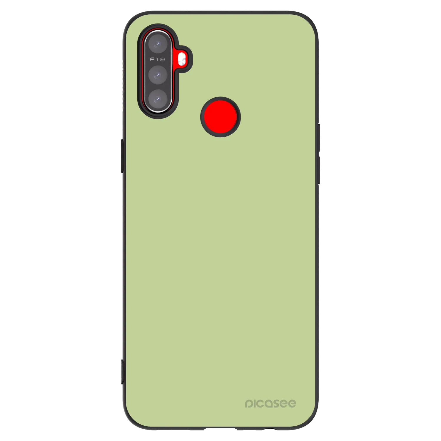 Picasee silikonový černý obal pro Realme C3 - Heavenly Hints