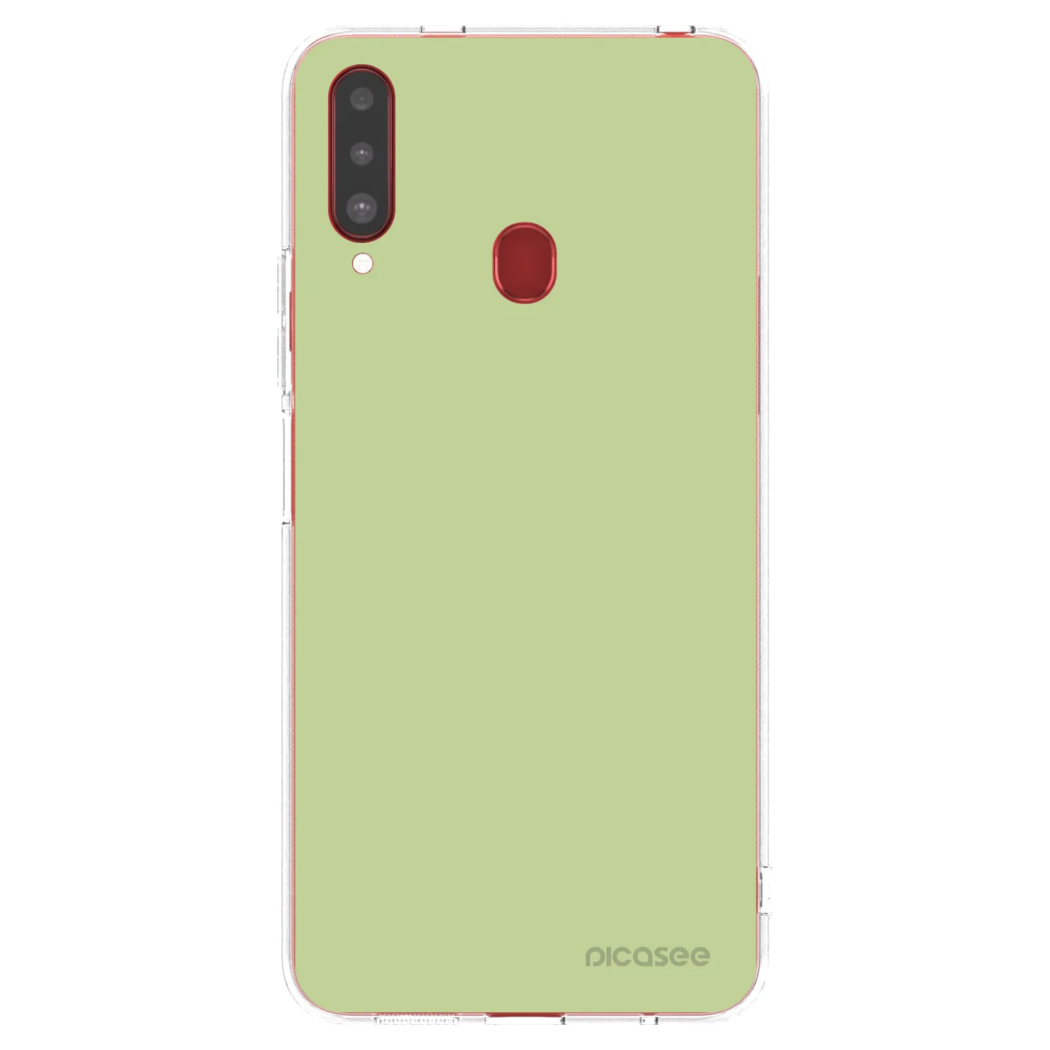 Picasee silikonový průhledný obal pro Samsung Galaxy A20s - Heavenly Hints