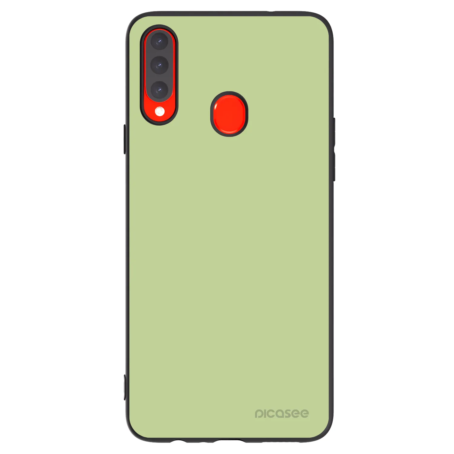 Picasee silikonový černý obal pro Samsung Galaxy A20s - Heavenly Hints