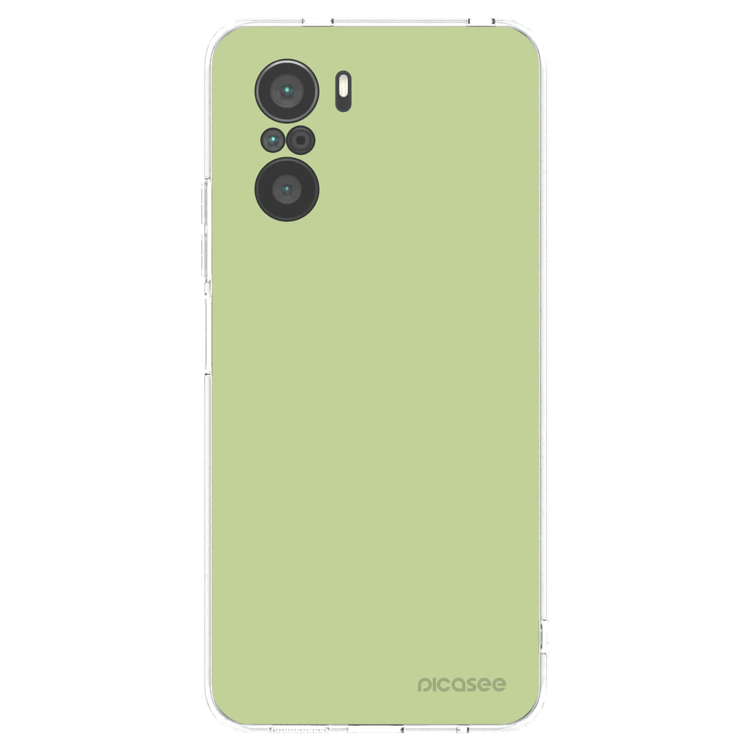 Picasee silikonový průhledný obal pro Xiaomi Poco F3 - Heavenly Hints