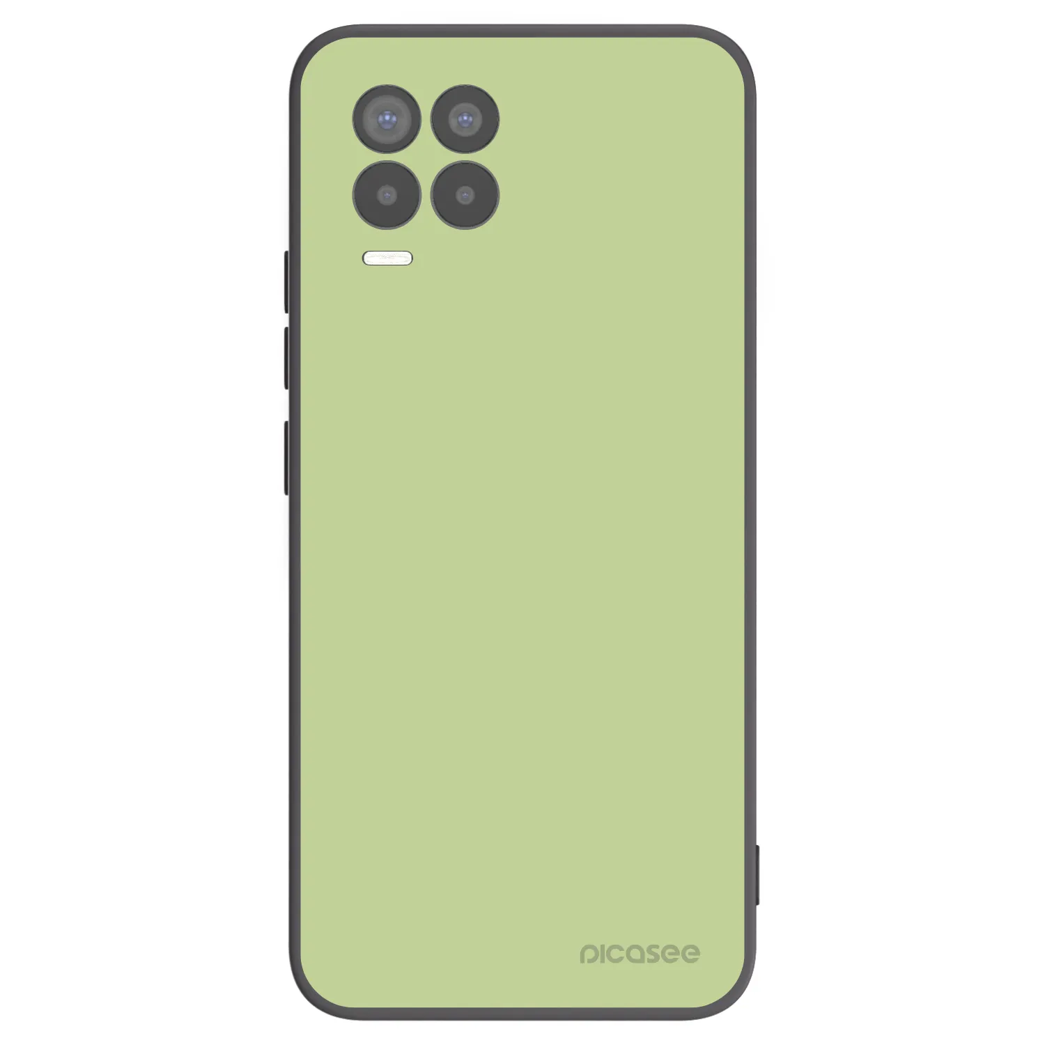 Picasee silikonový černý obal pro Realme 8 4G - Heavenly Hints
