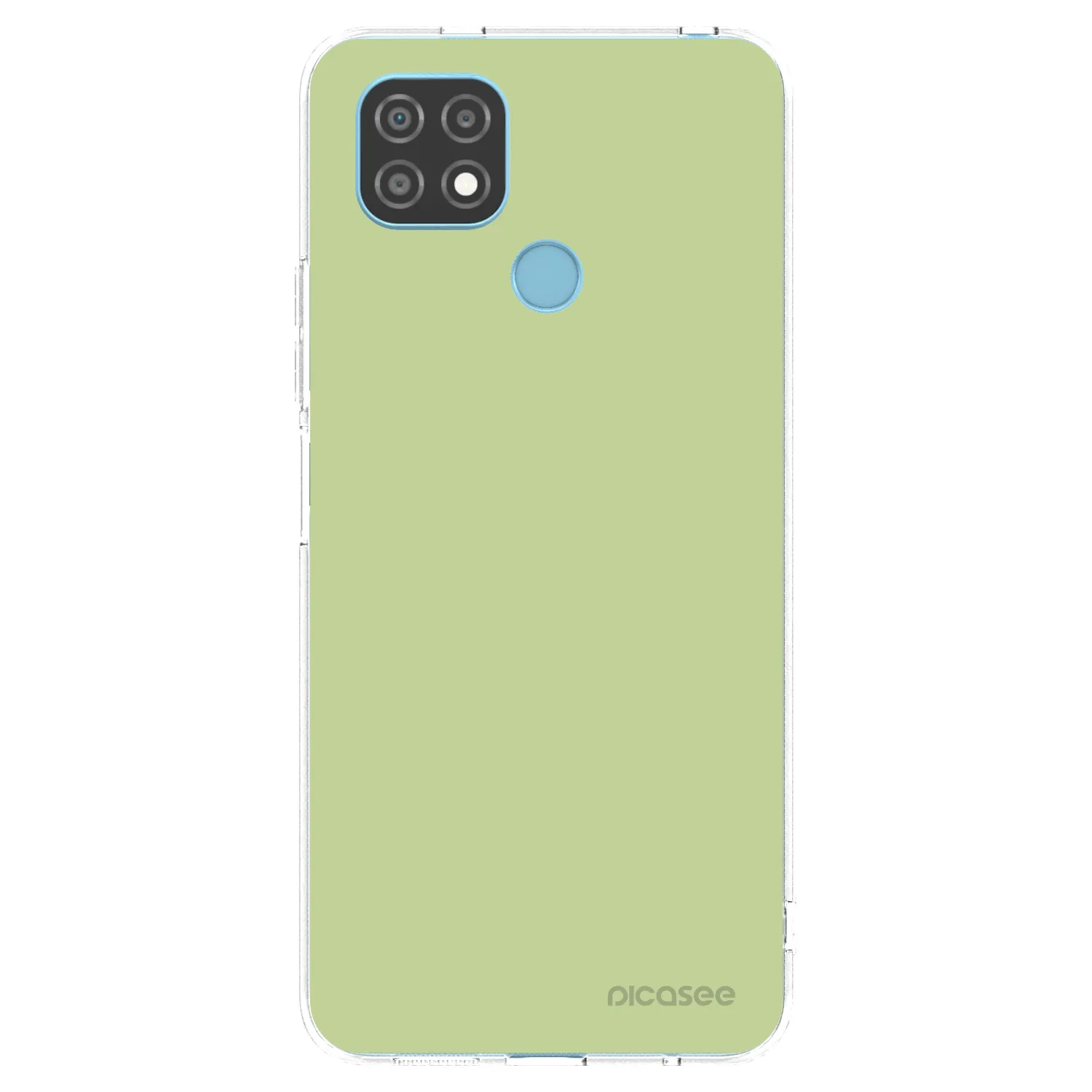 Picasee silikonový průhledný obal pro Realme C21 - Heavenly Hints