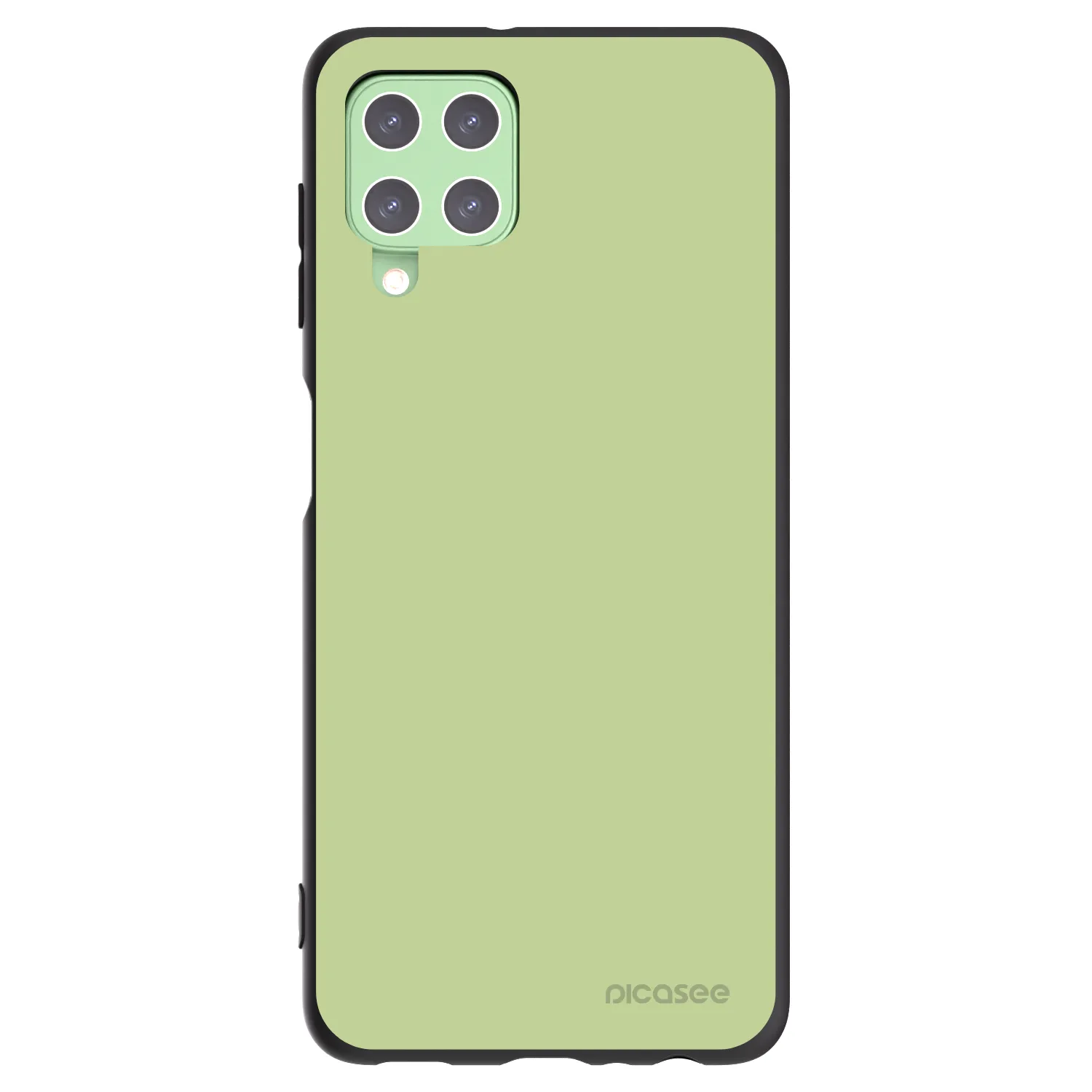 Picasee silikonový černý obal pro Samsung Galaxy A22 A225F 4G - Heavenly Hints