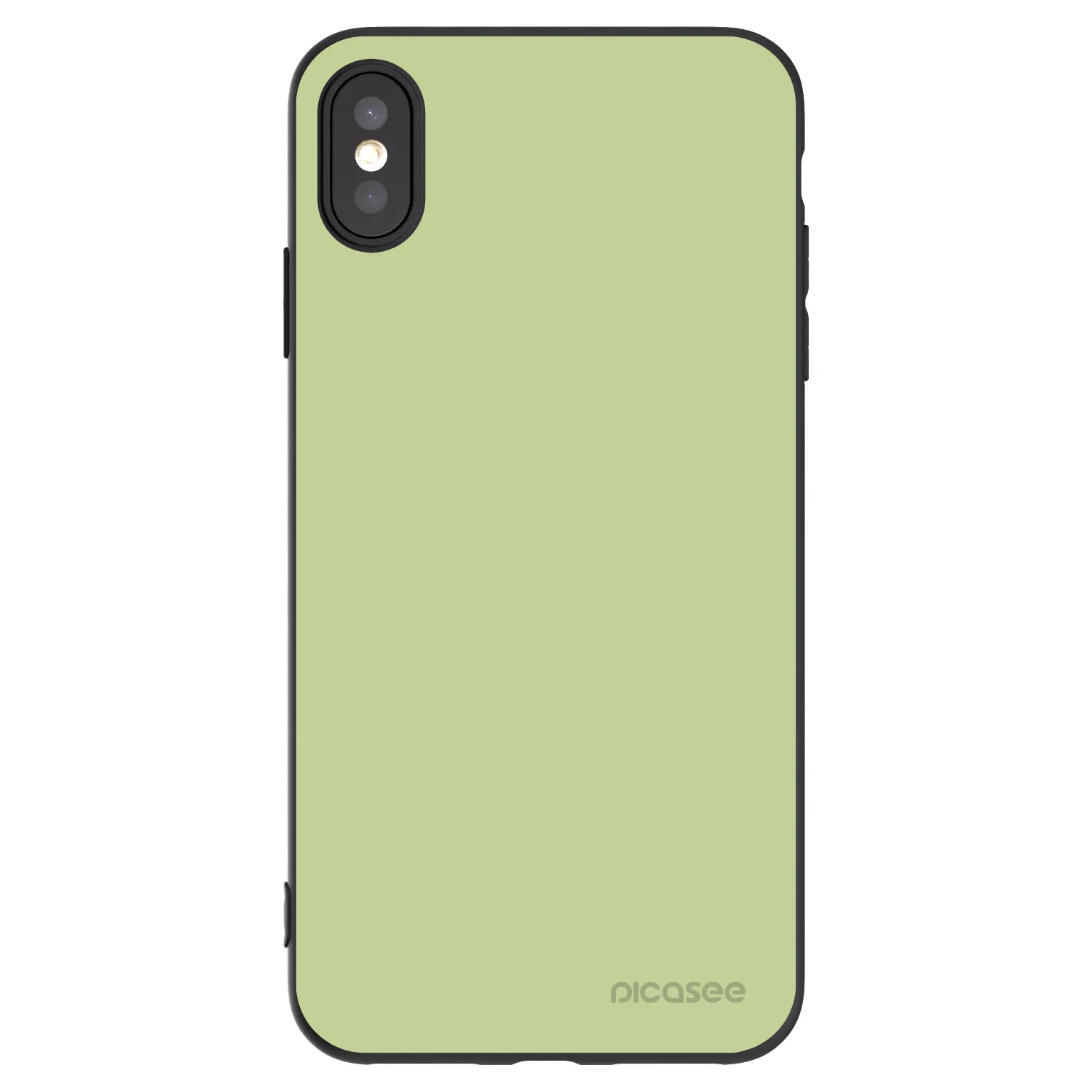 Picasee silikonový černý obal pro Apple iPhone XS Max - Heavenly Hints