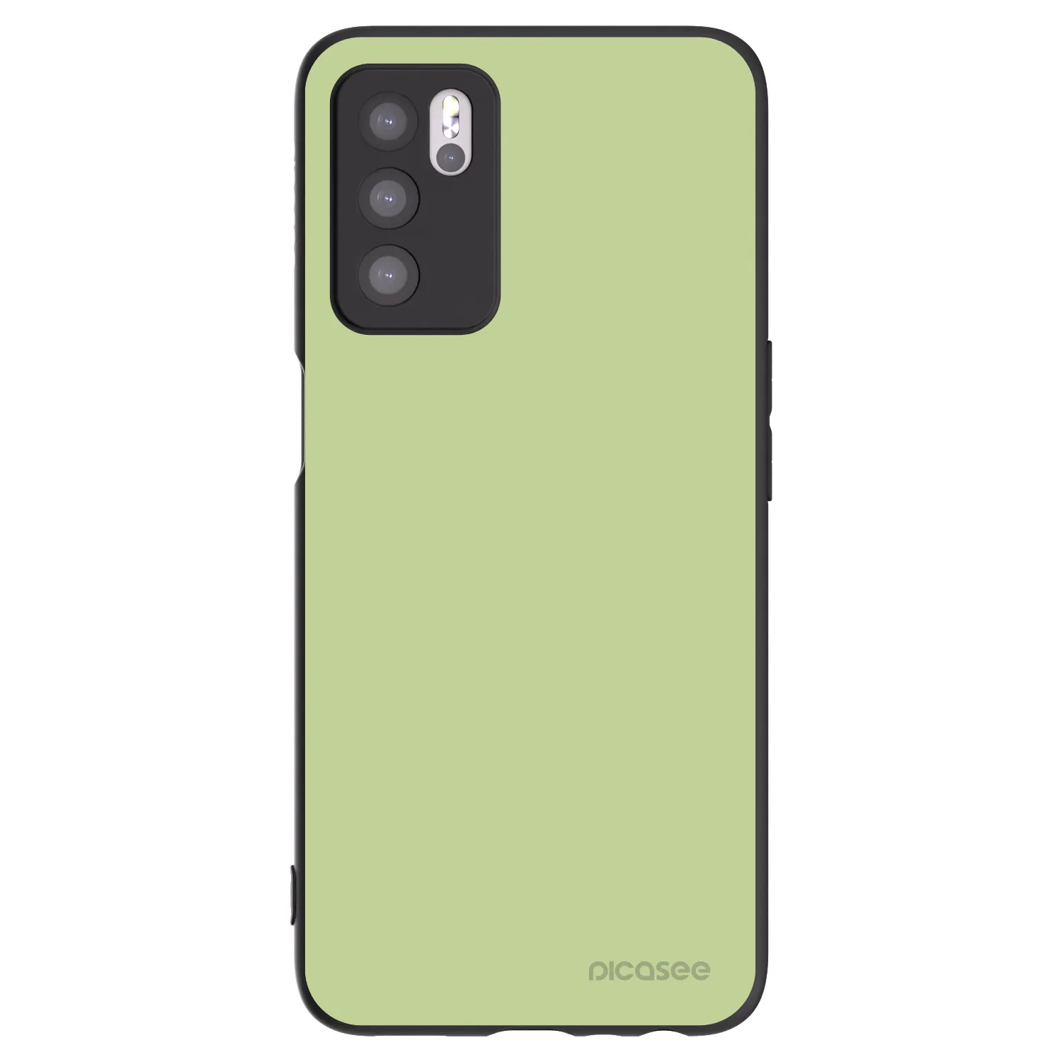Picasee silikonový černý obal pro OPPO A16s - Heavenly Hints