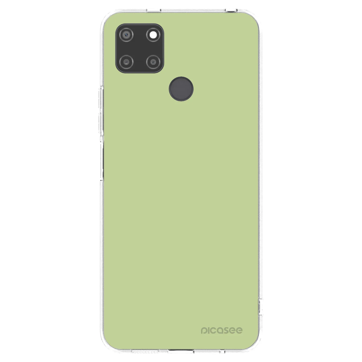 Picasee silikonový průhledný obal pro Realme C21Y - Heavenly Hints