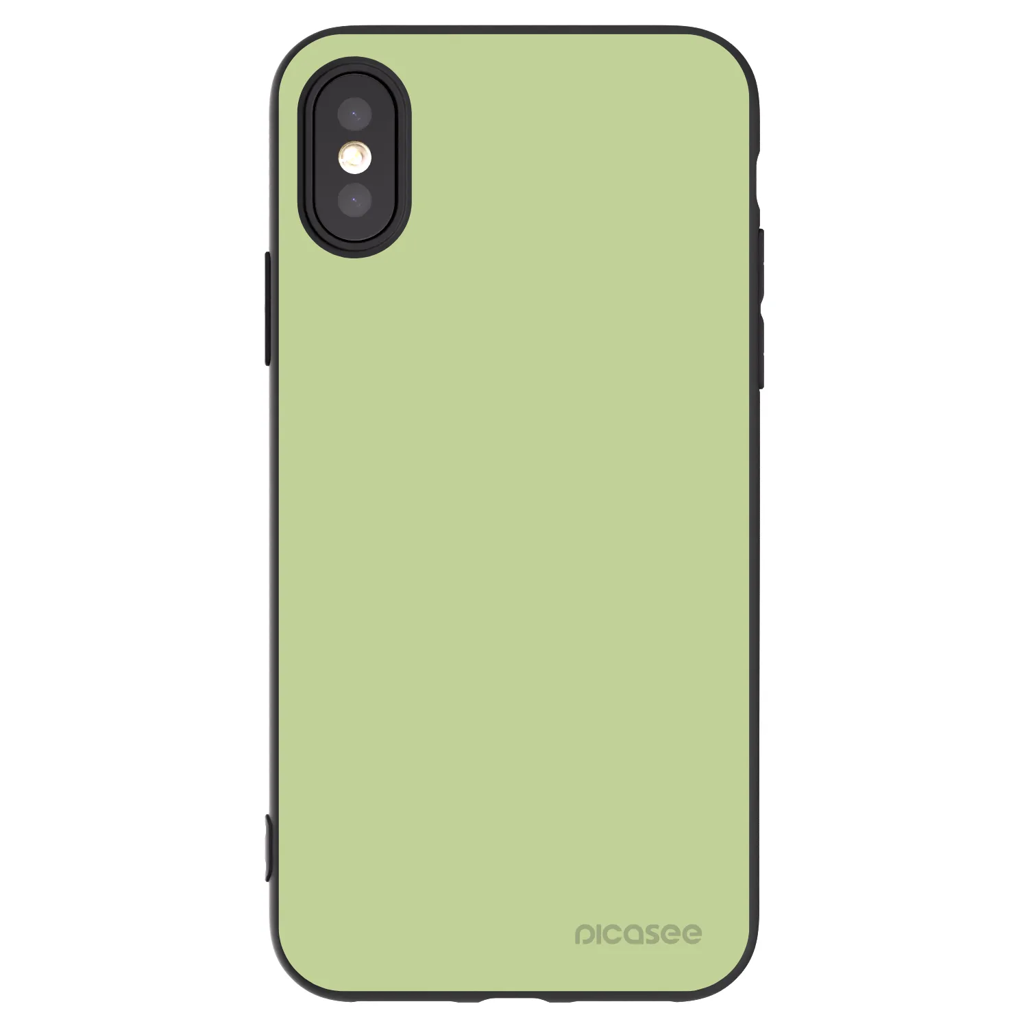 Picasee silikonový černý obal pro Apple iPhone X/XS - Heavenly Hints
