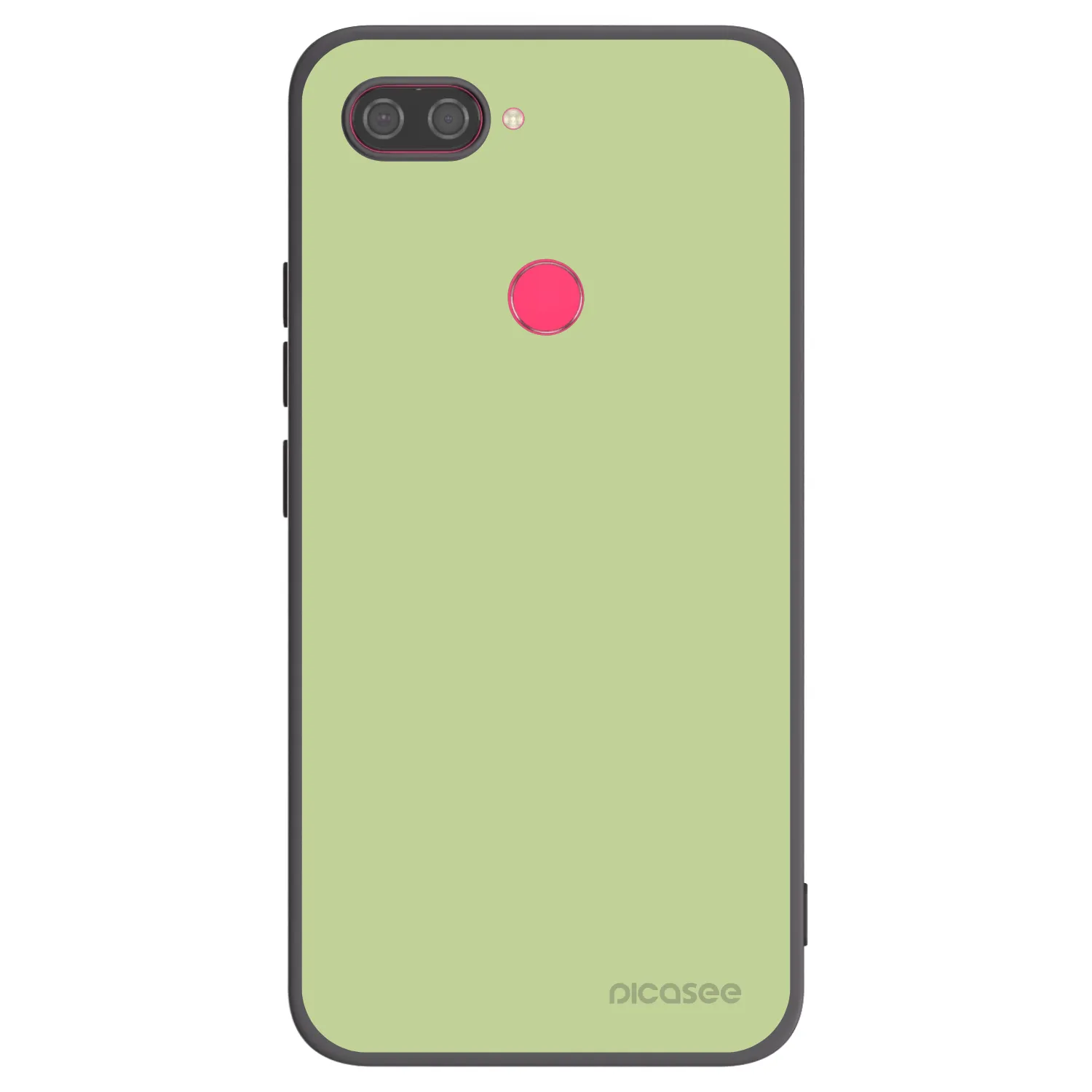 Picasee silikonový černý obal pro Xiaomi Mi 8 Lite - Heavenly Hints
