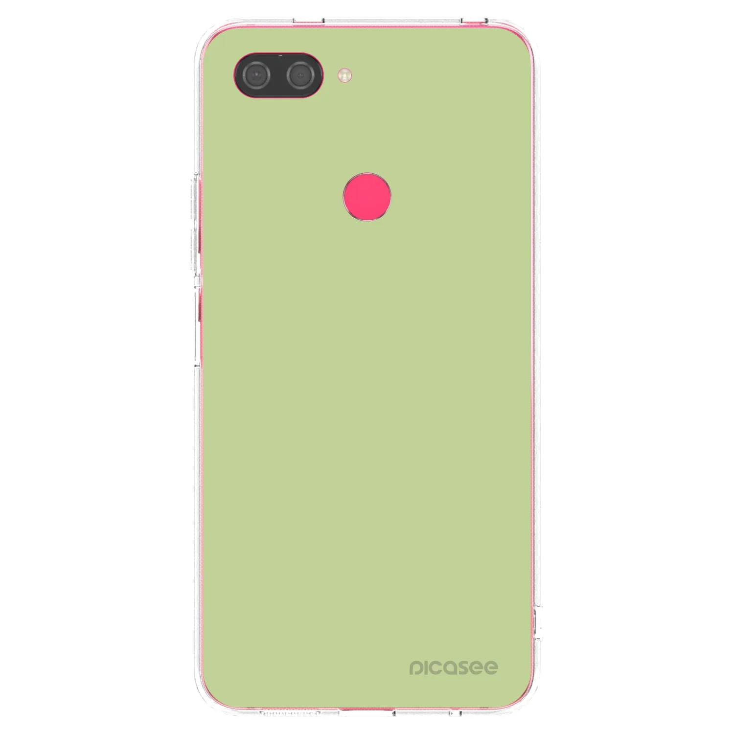 Picasee silikonový průhledný obal pro Xiaomi Mi 8 Lite - Heavenly Hints