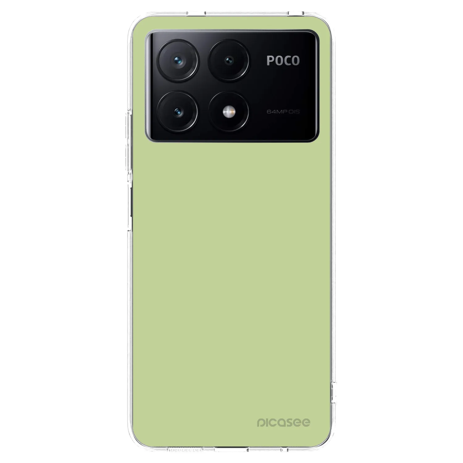 Picasee silikonový průhledný obal pro Xiaomi Poco X6 Pro - Heavenly Hints