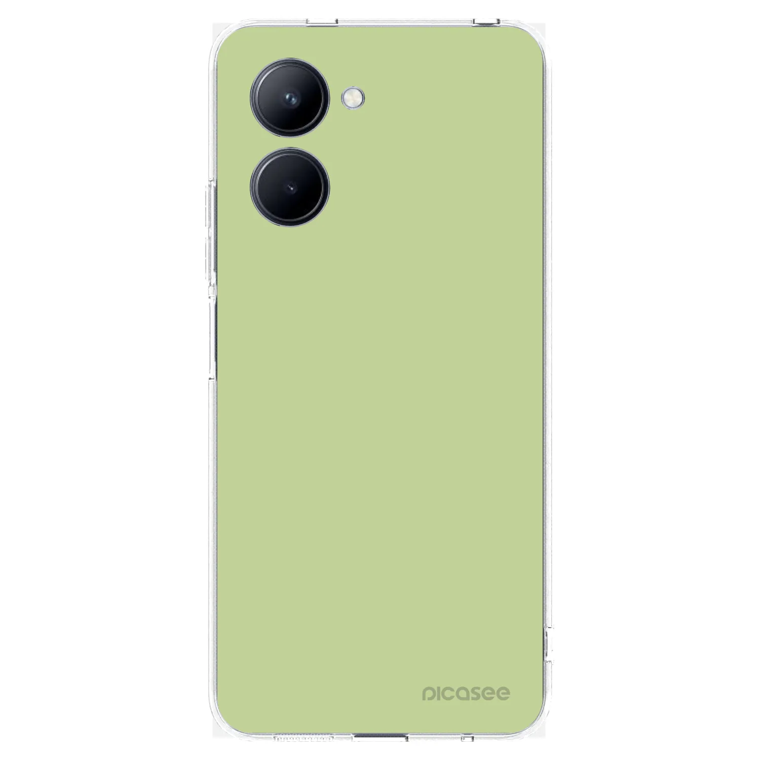 Picasee silikonový průhledný obal pro Realme C33 (2023) - Heavenly Hints