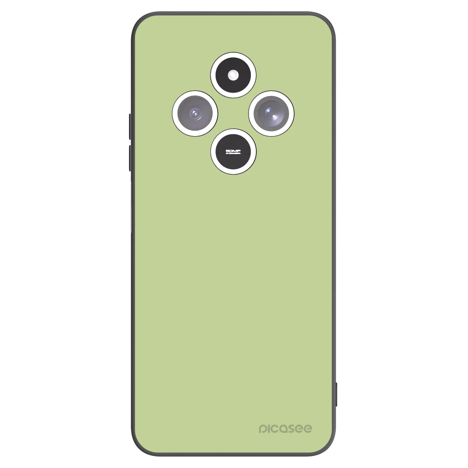 Picasee silikonový černý obal pro Xiaomi Redmi 14C - Heavenly Hints