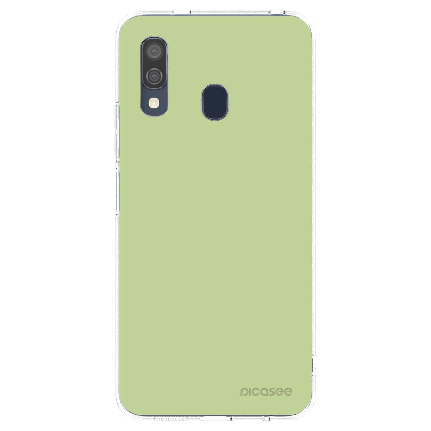 Picasee silikonový průhledný obal pro Samsung Galaxy A40 A405F - Heavenly Hints