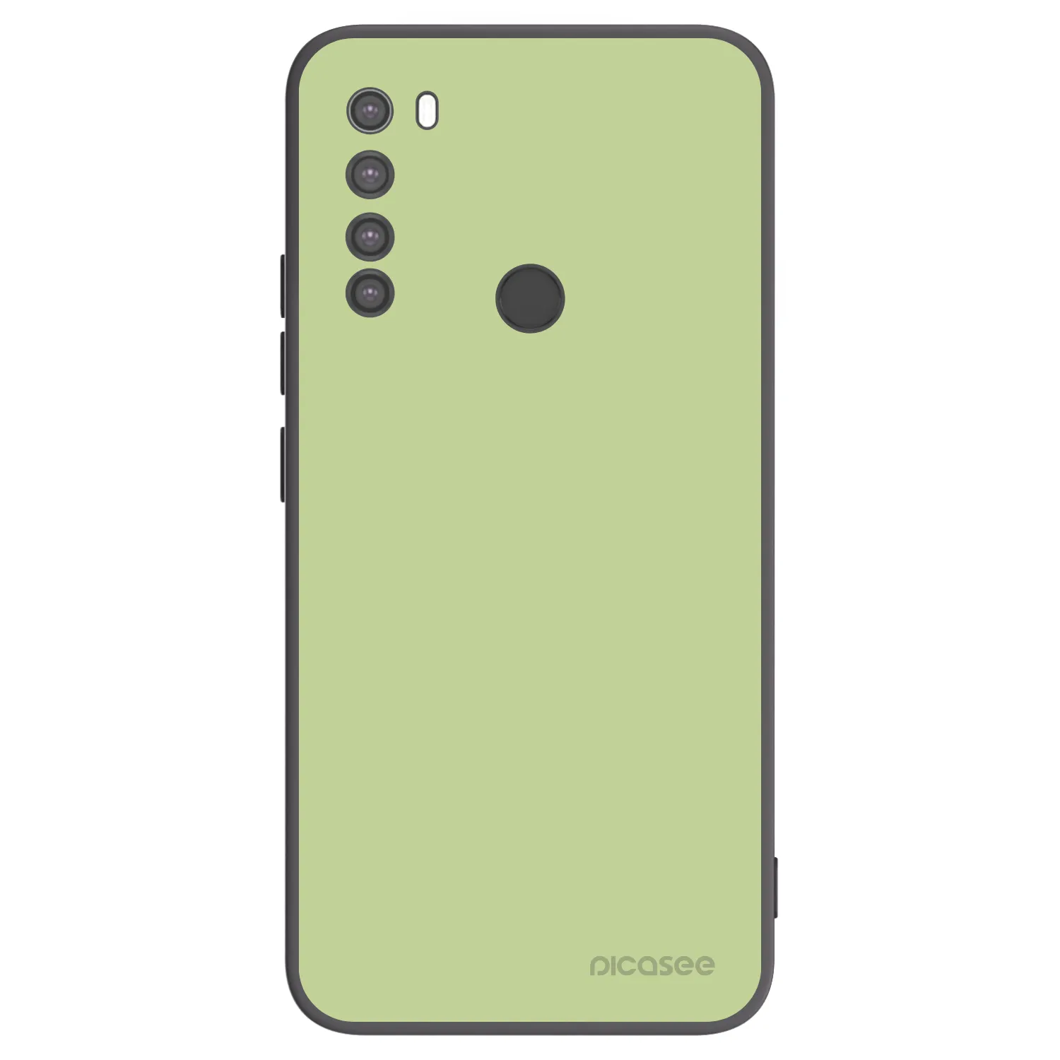 Picasee silikonový černý obal pro Xiaomi Redmi Note 8 - Heavenly Hints