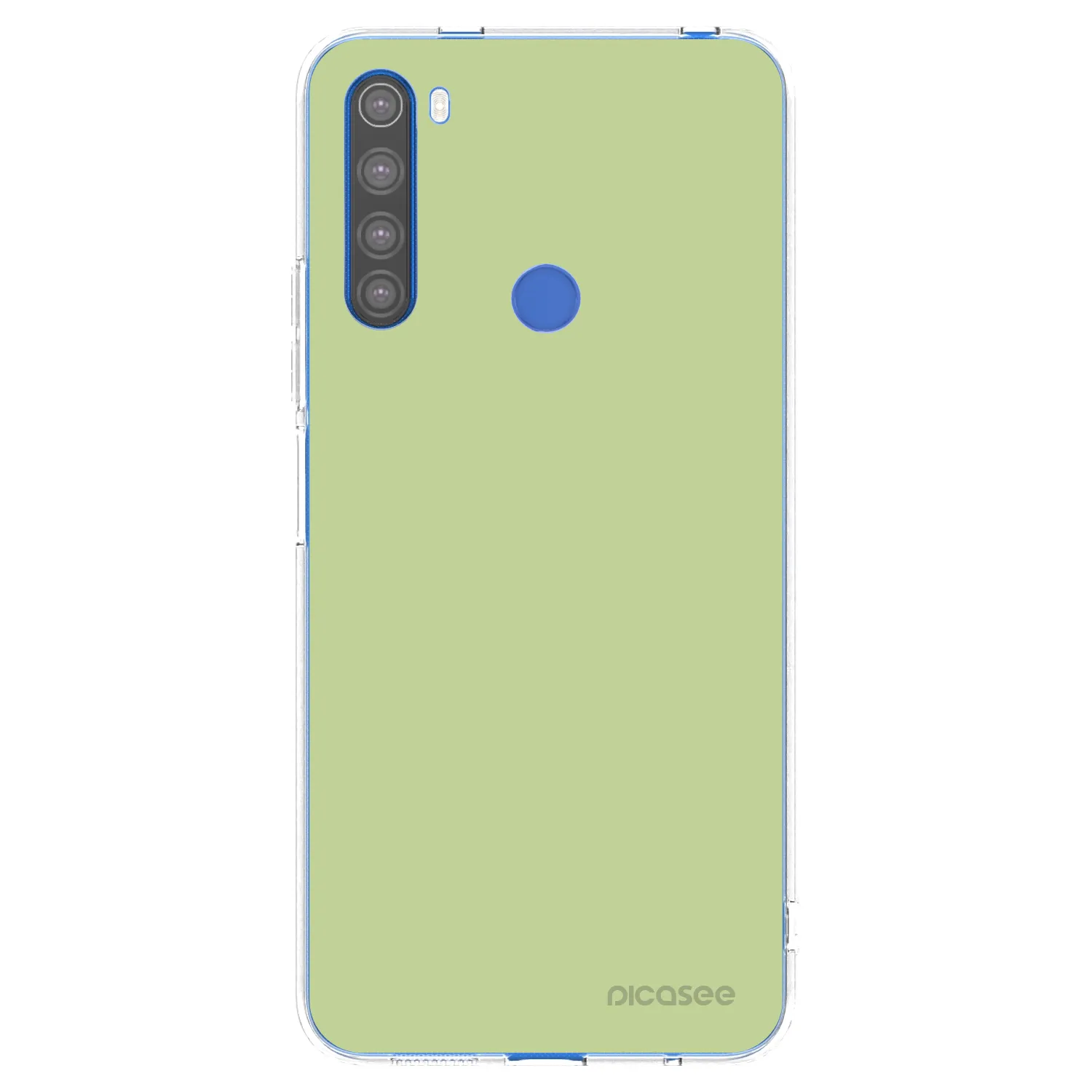 Picasee silikonový průhledný obal pro Xiaomi Redmi Note 8T - Heavenly Hints