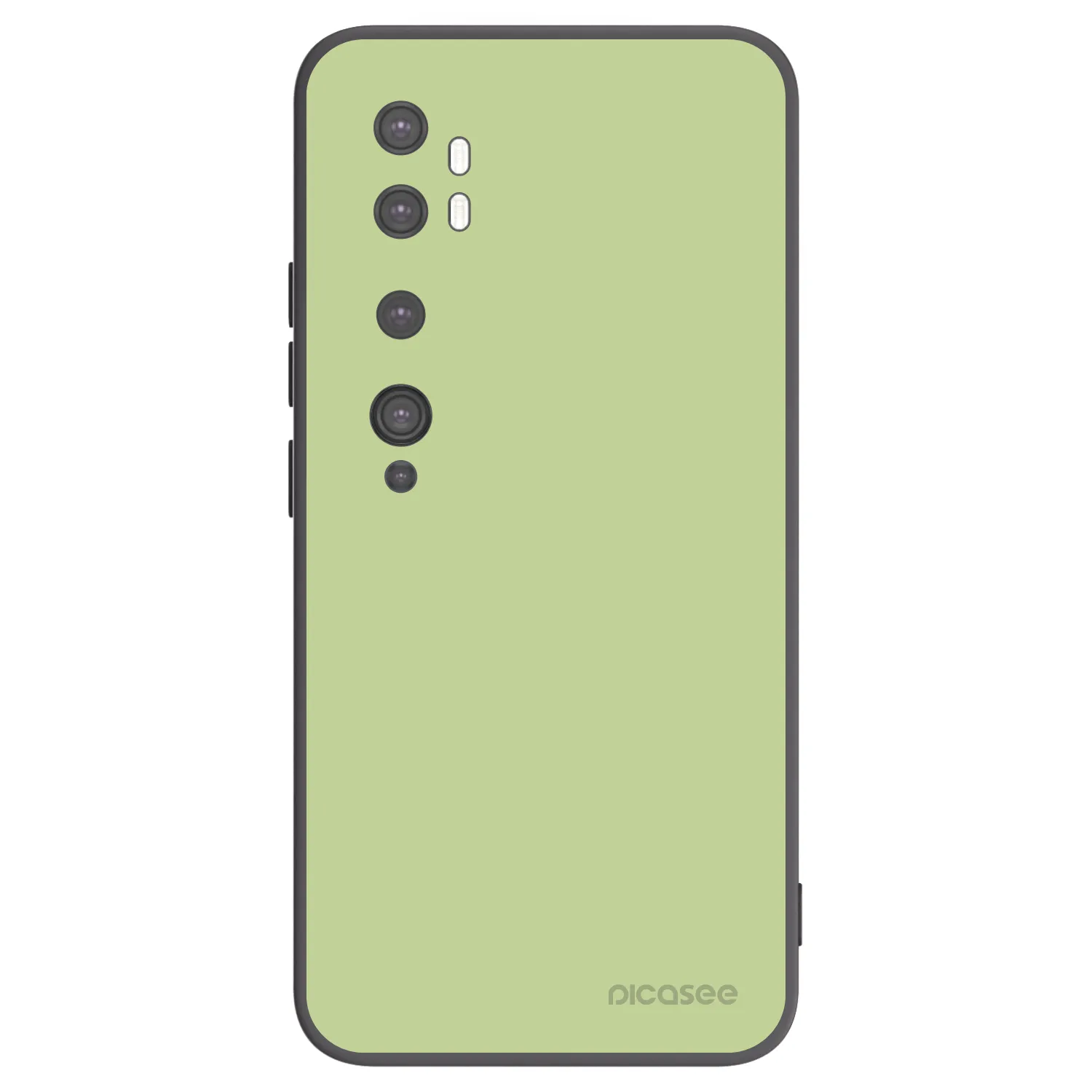 Picasee silikonový černý obal pro Xiaomi Mi Note 10 (Pro) - Heavenly Hints