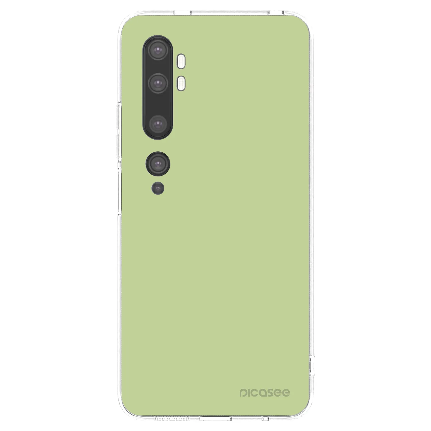 Picasee silikonový průhledný obal pro Xiaomi Mi Note 10 (Pro) - Heavenly Hints