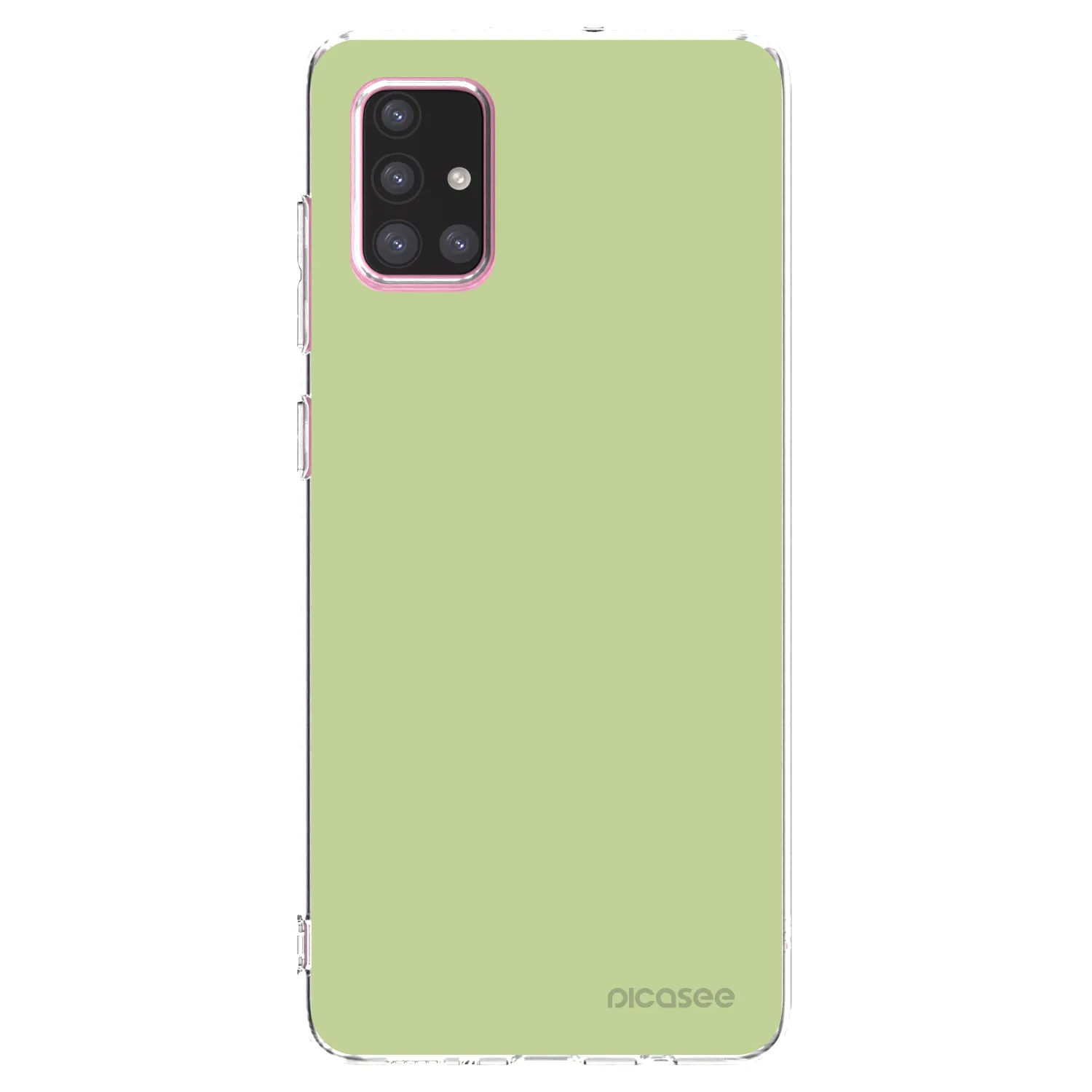 Picasee silikonový průhledný obal pro Samsung Galaxy A71 A715F - Heavenly Hints