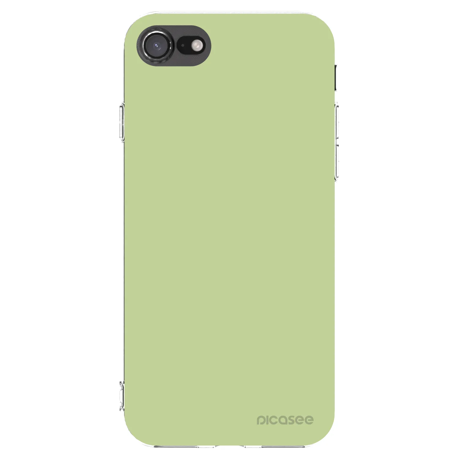 Picasee silikonový průhledný obal pro Apple iPhone SE 2020 - Heavenly Hints