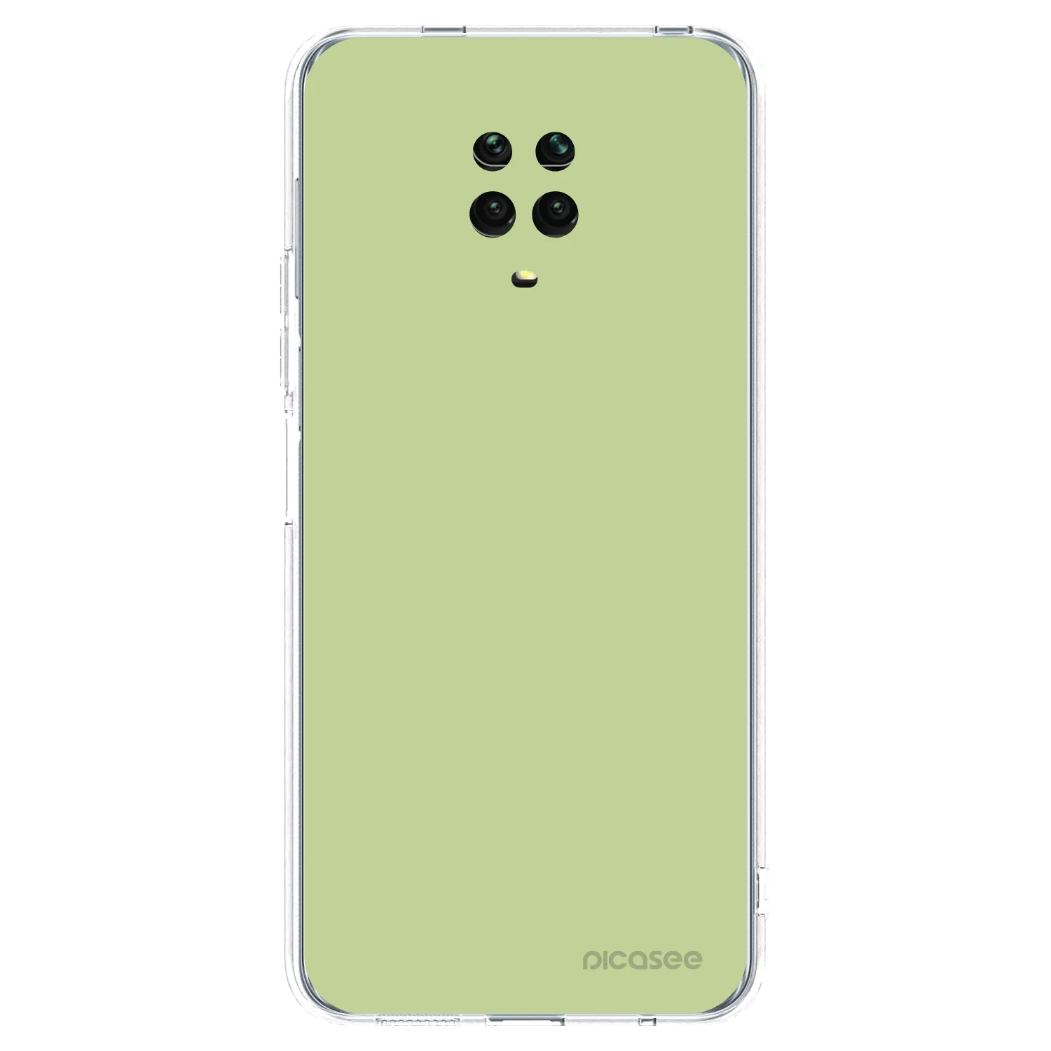 Picasee silikonový průhledný obal pro Xiaomi Redmi Note 9 Pro - Heavenly Hints