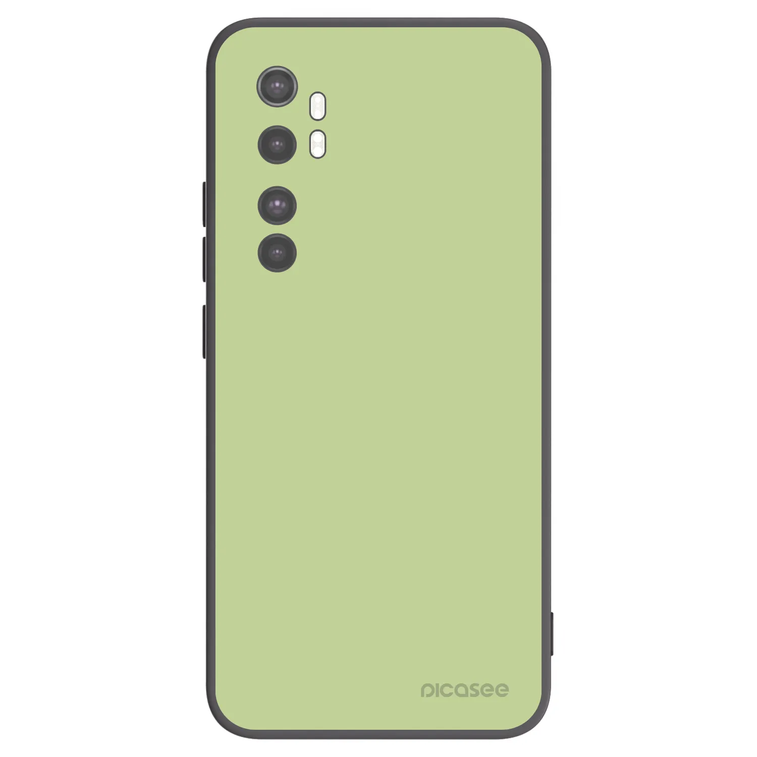 Picasee silikonový černý obal pro Xiaomi Mi Note 10 Lite - Heavenly Hints