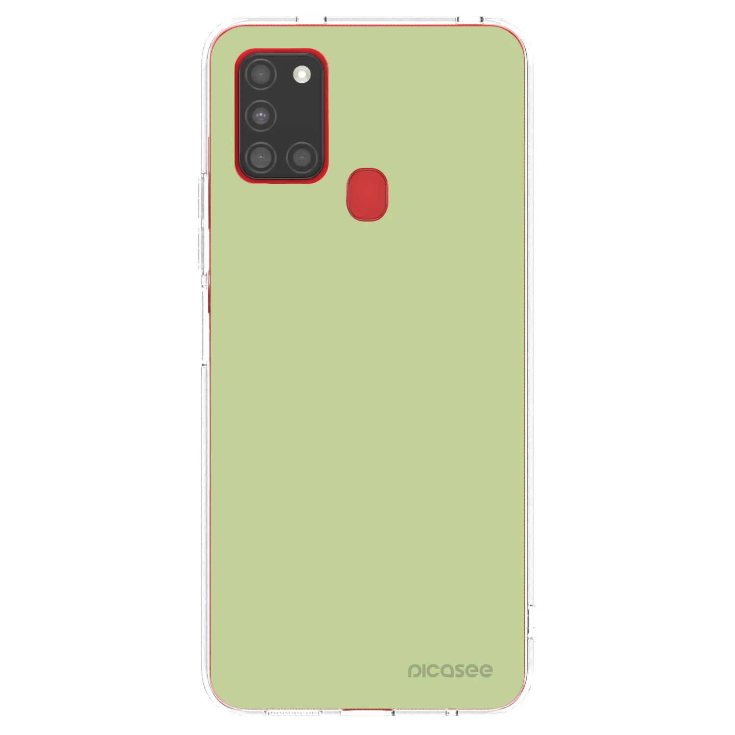 Picasee silikonový průhledný obal pro Samsung Galaxy A21s - Heavenly Hints