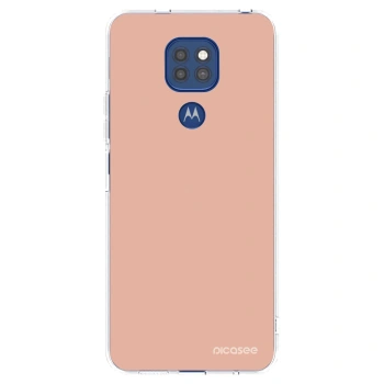 Picasee silikonový průhledný obal pro Motorola Moto G9 Play - Lullaby