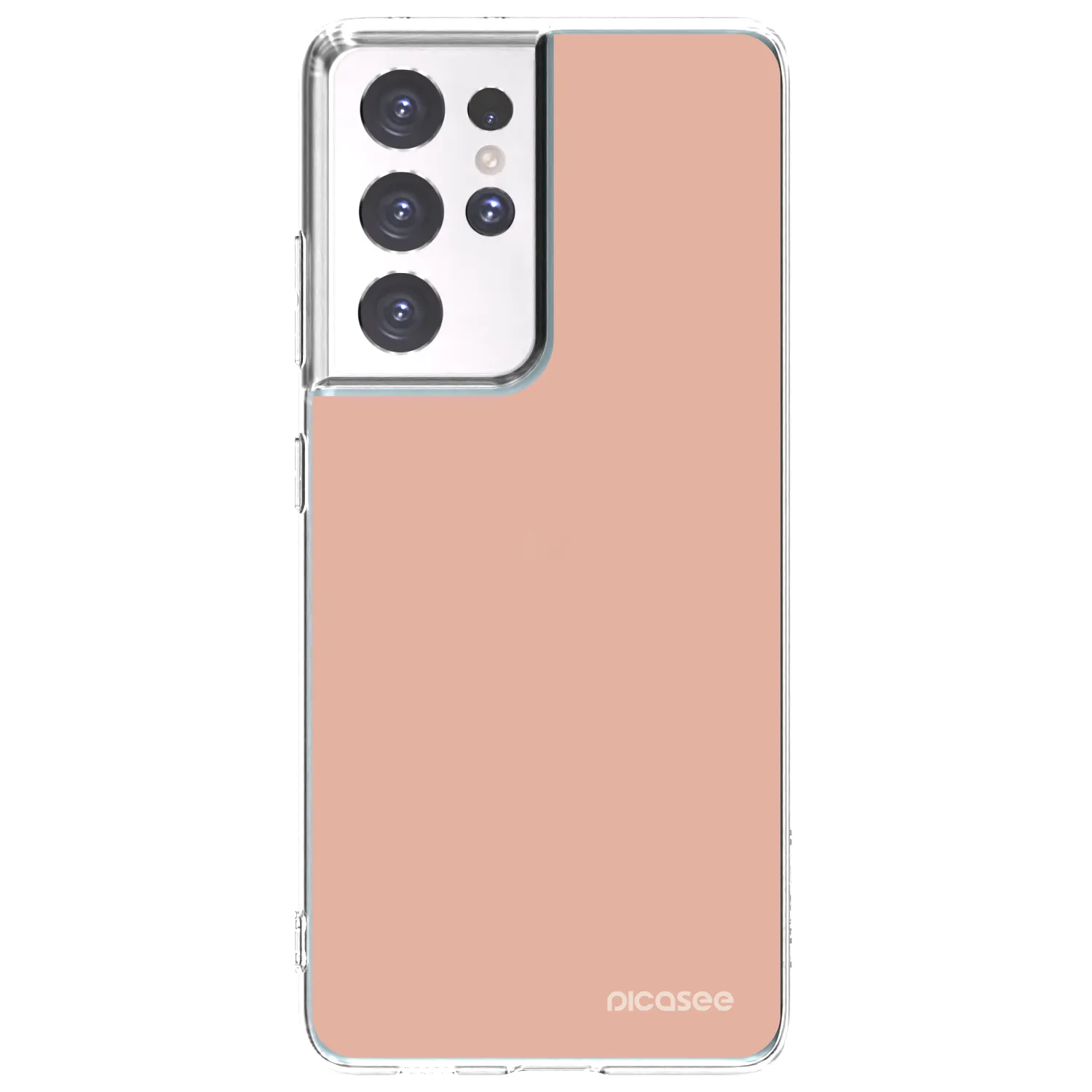 Picasee silikonový průhledný obal pro Samsung Galaxy S21 Ultra 5G G998B - Lullaby