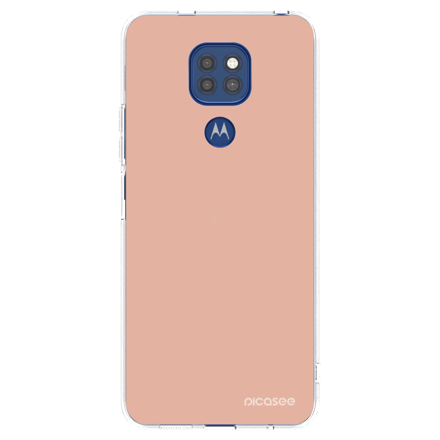 Picasee silikonový průhledný obal pro Motorola Moto G9 Play - Lullaby