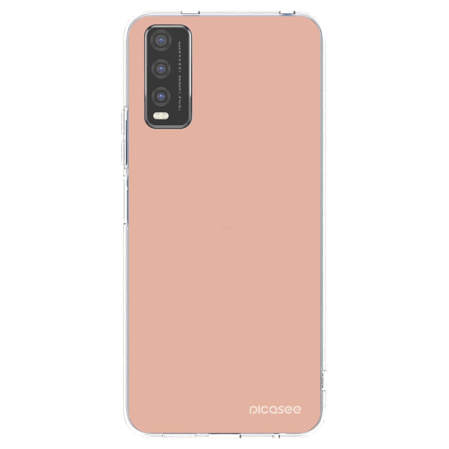 Picasee silikonový průhledný obal pro Vivo Y20s - Lullaby