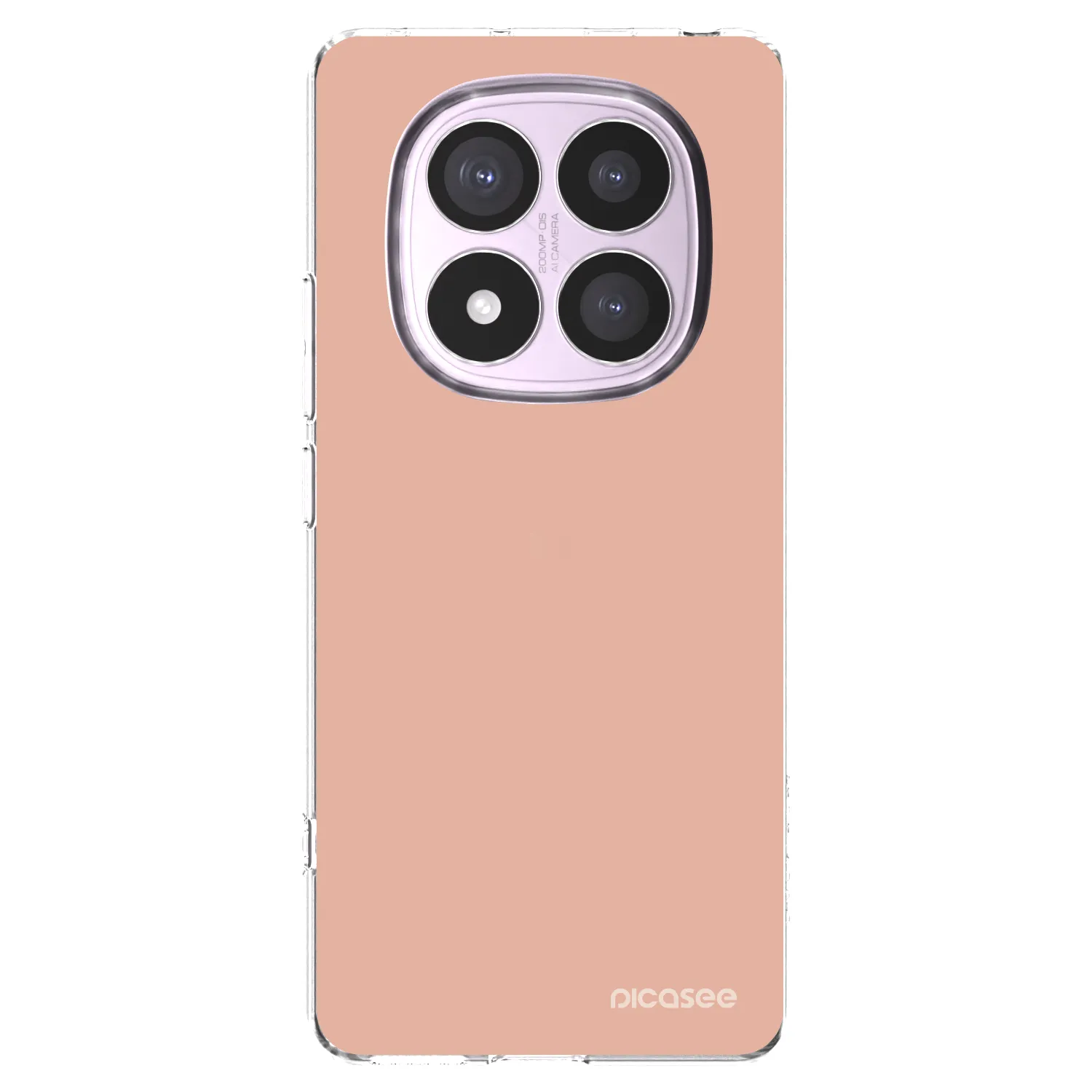 Picasee silikonový průhledný obal pro Xiaomi Redmi Note 14 Pro 5G - Lullaby