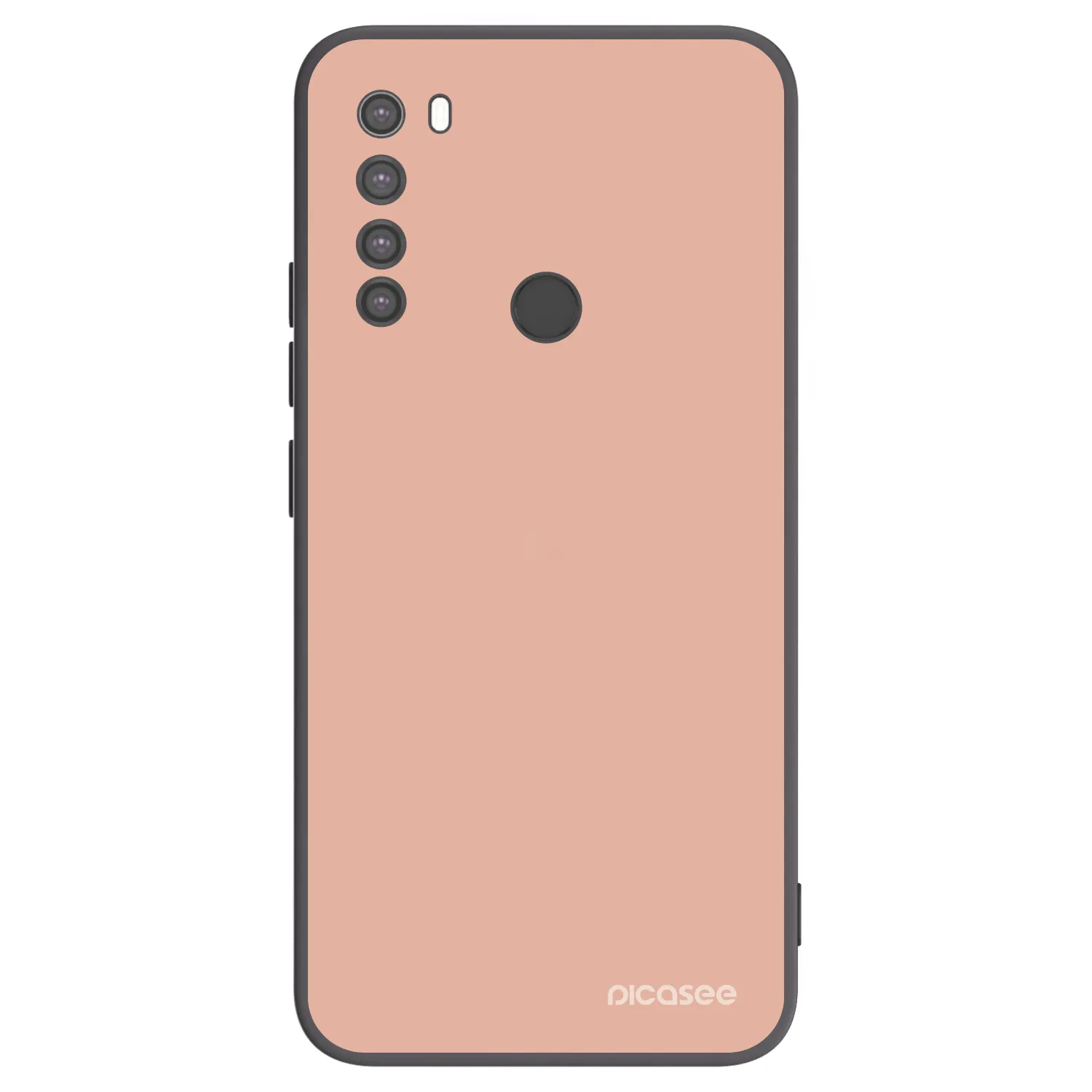 Picasee silikonový černý obal pro Xiaomi Redmi Note 8 - Lullaby