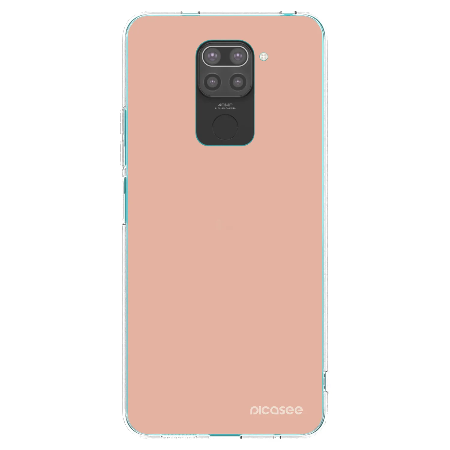 Picasee silikonový černý obal pro Xiaomi Redmi Note 9 - Lullaby