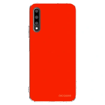 Picasee silikonový průhledný obal pro Honor 9X Pro - Maranello Red