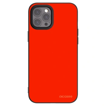 Picasee silikonový černý obal pro Apple iPhone 12 Pro Max - Maranello Red