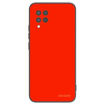 Picasee silikonový černý obal pro Samsung Galaxy A42 A426B - Maranello Red