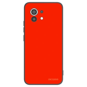 Picasee silikonový černý obal pro Xiaomi Mi 11 - Maranello Red