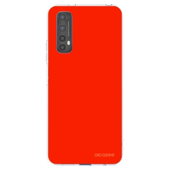 Picasee silikonový průhledný obal pro Realme 7 - Maranello Red