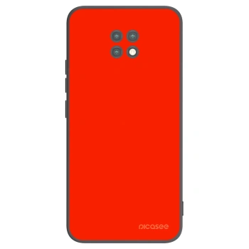 Picasee silikonový černý obal pro Xiaomi Redmi Note 9T - Maranello Red