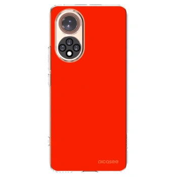 Picasee silikonový průhledný obal pro Honor 50 5G - Maranello Red