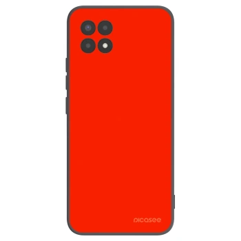 Picasee silikonový černý obal pro Realme 8i - Maranello Red