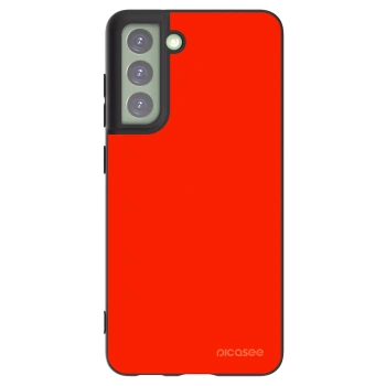 Picasee silikonový černý obal pro Samsung Galaxy S21 FE 5G - Maranello Red